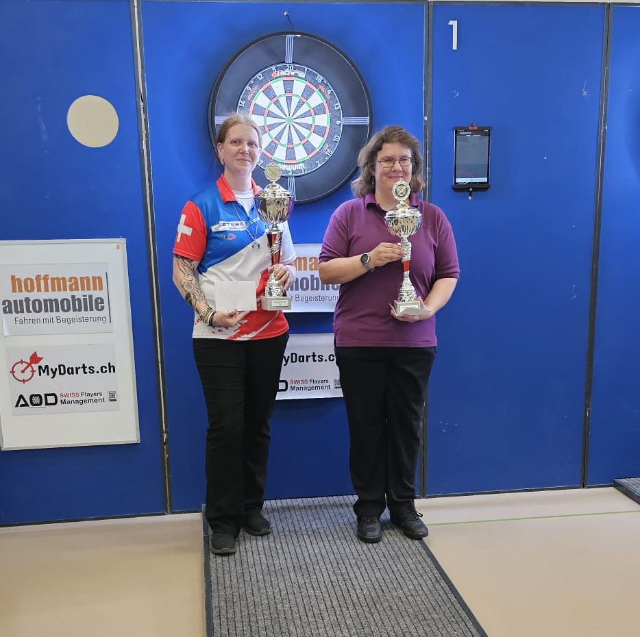 Gelterkinden Open 2024 - Damen: Siegerin Angela Heinrich und Finalistin Daniela Büel